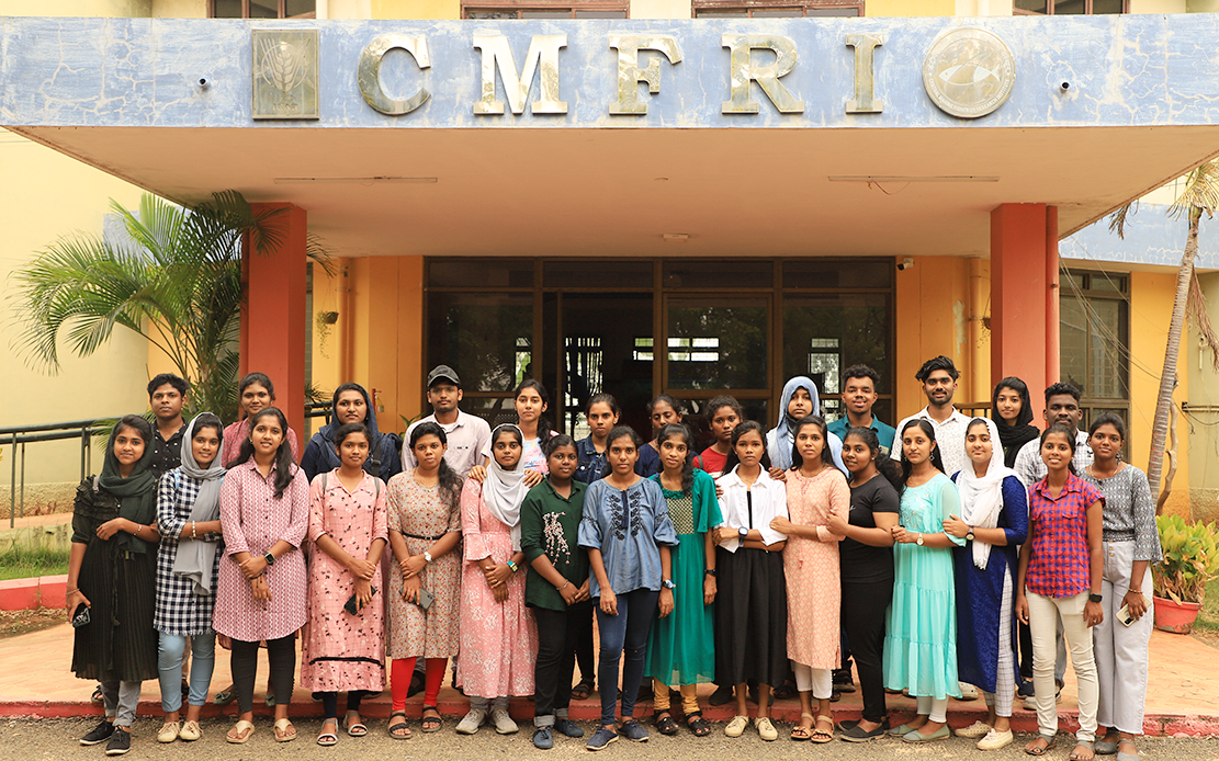 Visit to CMFRI Research Centre at Tuticorin