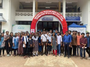 Kerala university Researches fest 2023@kariavattom campus